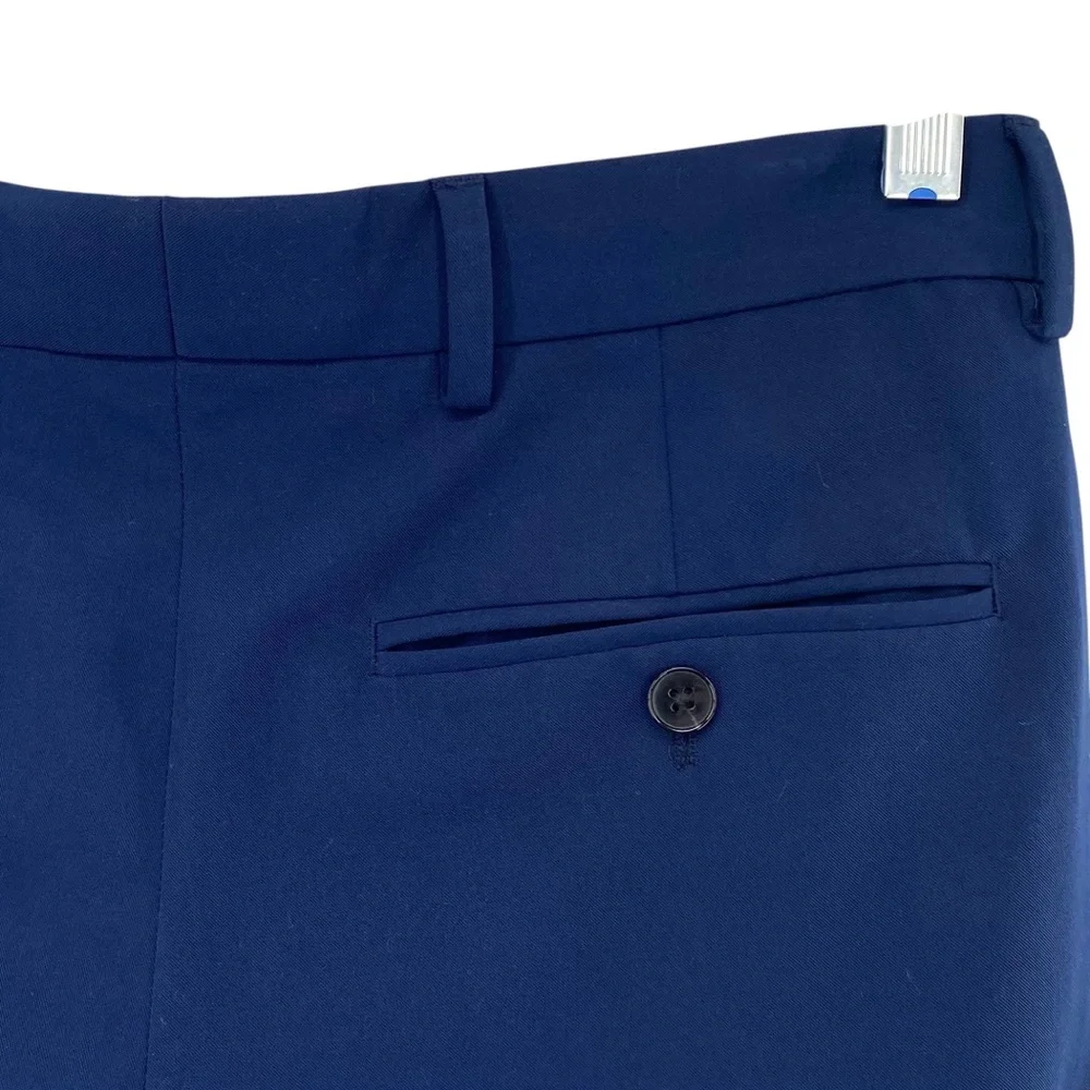 Nautica Men’s Navy Blue Trouser Pants Size 30 x 30